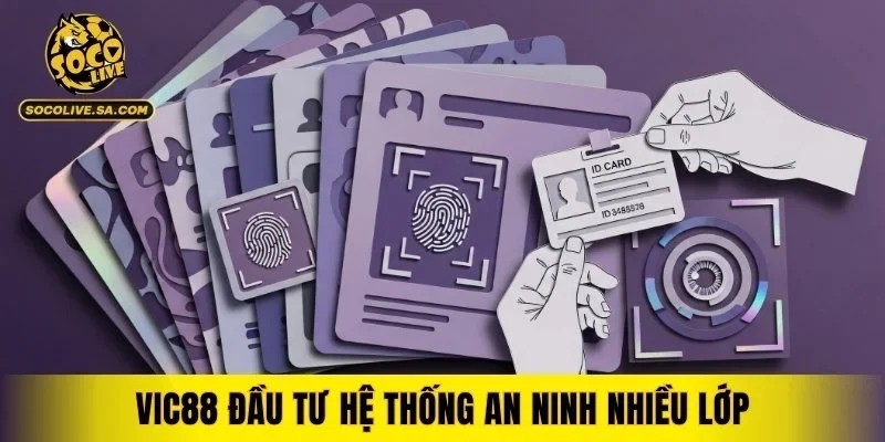 VIC88 đầu tư hệ thống an ninh nhiều lớp